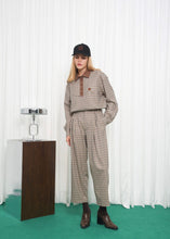 Load image into Gallery viewer, OBSERVER POLO BLOUSE BROWN ARPYES