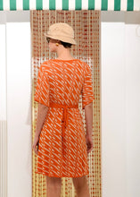 Φόρτωση εικόνας στο εργαλείο προβολής Συλλογής, CHILL ISLAND MINI KNITTED DRESS ORANGE ARPYES