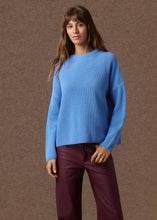 Load image into Gallery viewer, ‘KAIA’ ΠΛΕΚΤΗ ΜΠΛΟΥΖΑ (BABY BLUE) MAMOUSH