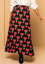 Φόρτωση εικόνας στο εργαλείο προβολής Συλλογής, Klara Wrap Skirt Pixel Balloons Hearts Φούτερ Δετή Φούστα Petit Boutik