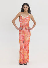 Load image into Gallery viewer, VENUS MAXI DRESS EL SOL FLORAL SUNSETGO