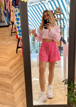 Φόρτωση εικόνας στο εργαλείο προβολής Συλλογής, Printed Shorts (Fuchia) THE MOTLEY GOAT