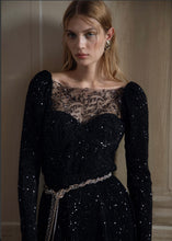 Load image into Gallery viewer, DIEM BUSTIER (BALCONETTE SEQUINED PLEATED) NIDODILEDA