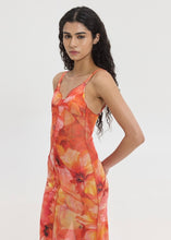 Load image into Gallery viewer, VENUS MAXI DRESS EL SOL FLORAL SUNSETGO