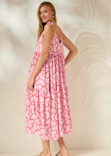 Load image into Gallery viewer, ‘JULIANNA’ ΜΙΝΤΙ ΦΟΡΕΜΑ (PINK/HEARTS) MAMOUSH