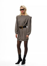 Load image into Gallery viewer, CARMEN DRESS GREY A PIECE OF ME