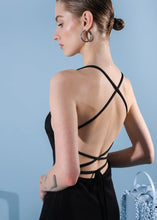Load image into Gallery viewer, VICTORIA DRESS BLACK ARPYES