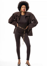 Load image into Gallery viewer, SIA BOMBER JACKET BROWN A PIECE OF ME