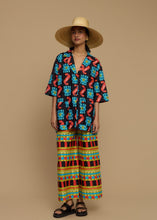 Load image into Gallery viewer, SHIRT KOUFONISI (NAXOS CUSHION MULTI BLACK PRINT) MELITΤA