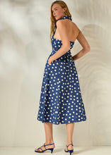 Load image into Gallery viewer, KONSTANTINA DRESS BLUE MAMOUSH