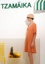 Φόρτωση εικόνας στο εργαλείο προβολής Συλλογής, CHILL ISLAND MINI KNITTED DRESS ORANGE ARPYES