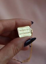 Load image into Gallery viewer, Ticket To Anywhere Necklace NORTH & SOUTH JEWELRY