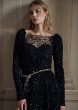 Load image into Gallery viewer, DIEM BUSTIER (BALCONETTE SEQUINED PLEATED) NIDODILEDA