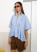 Φόρτωση εικόνας στο εργαλείο προβολής Συλλογής, BUTTERFLY FRILLED TOP BLUE ARPYES