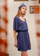 Φόρτωση εικόνας στο εργαλείο προβολής Συλλογής, CHILL ISLAND MINI KNITTED DRESS BLUE ARPYES