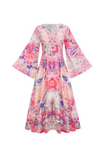 Φόρτωση εικόνας στο εργαλείο προβολής Συλλογής, Silvia kimono-sleeve shirring maxi dress MISS ROSIER