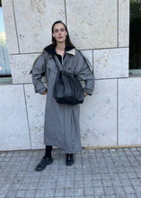 Load image into Gallery viewer, Baggy Pouch Bag Μαυρο Elena Athanasiou