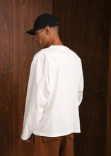 Load image into Gallery viewer, SELF CONTROL LONG SLEEVE T-SHIRT WHITE
