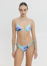 Load image into Gallery viewer, TEMPTATION BIKINI AQUA FLORAL SUNSETGO