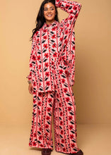 Load image into Gallery viewer, Maya Shirt Pink Pixel Flowers Πουκάμισο Petit Boutik