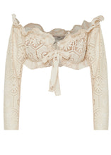 Load image into Gallery viewer, PHOEBE TOP (CROCHET LACE) NIDODILEDA