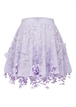 Load image into Gallery viewer, Lisette faux-floral embellished top & skirt matching set MISS ROSIER