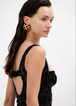 Load image into Gallery viewer, JASMINE MIDI DRESS BLACK A PIECE OF ME
