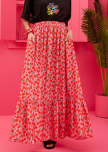 Φόρτωση εικόνας στο εργαλείο προβολής Συλλογής, Kiara Skirt Vis Pink Cherries Φούστα Petit Boutik