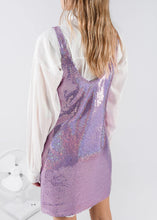 Load image into Gallery viewer, PAMELA SEQUIN DRESS LILAC ARPYES