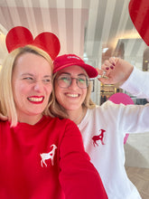 Φόρτωση εικόνας στο εργαλείο προβολής Συλλογής, Valentine’s Crewneck Sweatshirt (Red) THE MOTLEY GOAT