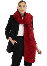 Φόρτωση εικόνας στο εργαλείο προβολής Συλλογής, Blanket Scarf MUMSHANDMADE (Red)