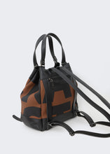 Load image into Gallery viewer, Comfort Bag Logo Brown Elena Athanasiou

