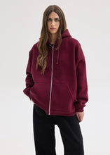 Φόρτωση εικόνας στο εργαλείο προβολής Συλλογής, LIZI ZIP HOODIE AUBERGINE SUNSETGO
