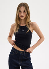Load image into Gallery viewer, JANE SSG TANK TOP BLACK SUNSETGO
