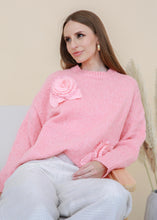 Load image into Gallery viewer, ROSES SWEATER (Pink) TOUCHE
