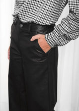 Φόρτωση εικόνας στο εργαλείο προβολής Συλλογής, PURPOSE FAUX LEATHER PANTS BLACK ARPYES
