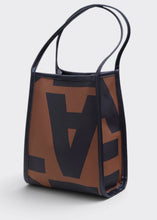Load image into Gallery viewer, Tall Ea Logo Tote &amp; Shopper Bag Καφε Elena Athanasiou
