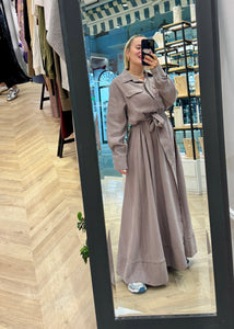 ELSA DRESS GREY PALOMAS Y MARGARITAS