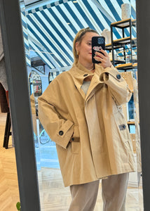 “MARISSA” Coat PALOMAS Y MARGARITAS