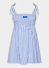 Load image into Gallery viewer, BREADFRUIT MINI DRESS BLUE ARPYES
