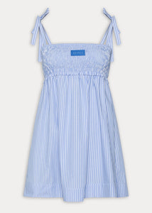 BREADFRUIT MINI DRESS BLUE ARPYES