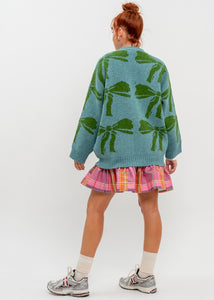 ALL GREEN BOWS CARDIGAN KLELIA ANDRALI