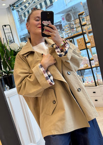 "MIRANDA" Coat PALOMAS Y MARGARITAS