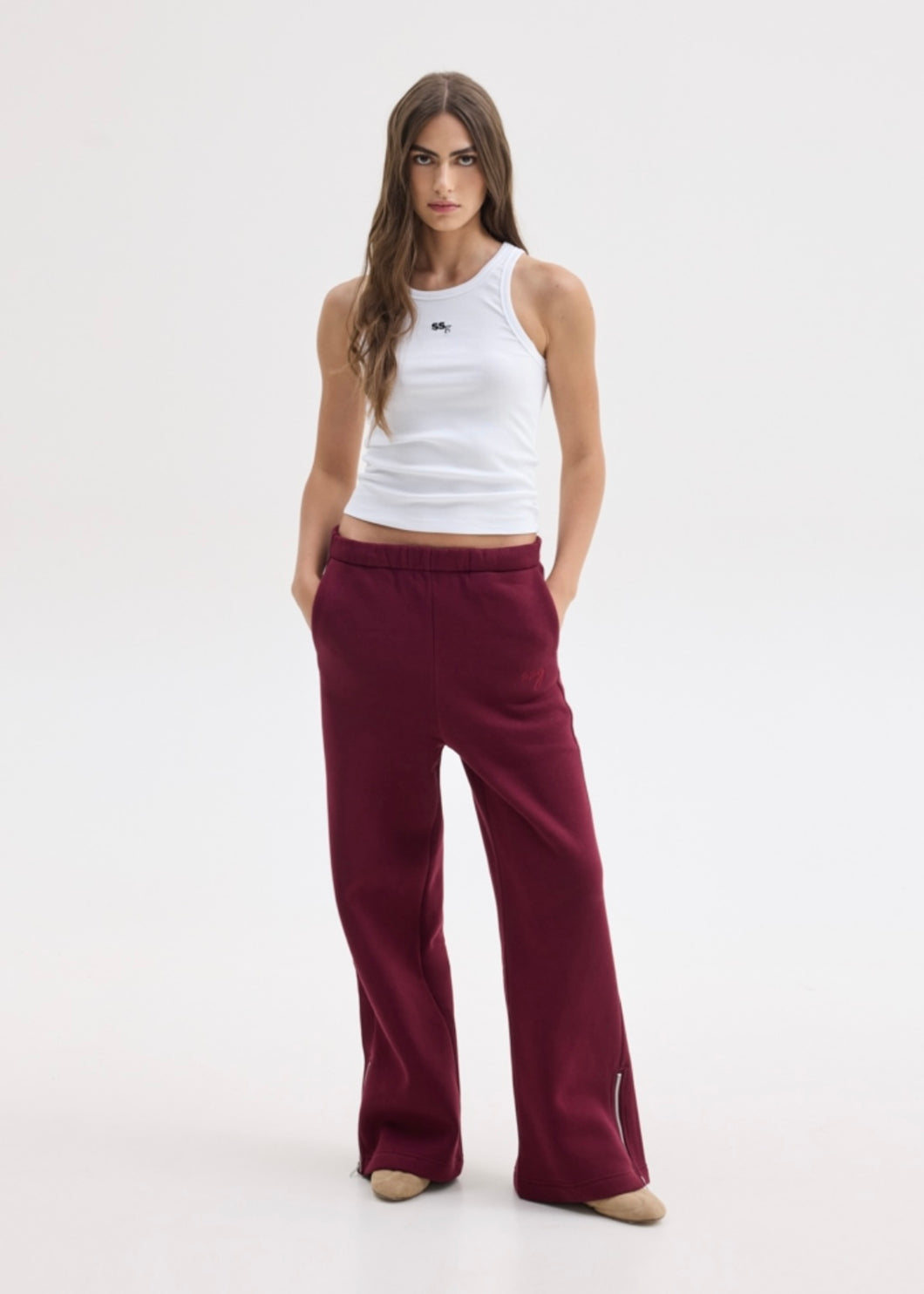 HAILY PANTS AUBERGINE SUNSETGO