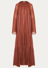 Load image into Gallery viewer, SOLIS DRESS BRICK RED (SLEEK CHIFFON) NIDODILEDA
