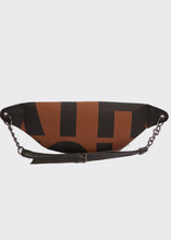 Load image into Gallery viewer, Body Bag EA Logo Brown Elena Athanasiou
