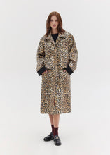 Load image into Gallery viewer, MATHIEW PRINTED TRENCH COAT (ANIMAL) SUNSETGO
