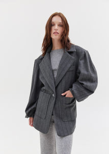 HEATHER COAT GREY SUNSETGO