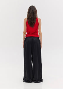 MELANIE TRACK PANTS (BLACK) SUNSETGO