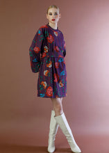 Load image into Gallery viewer, MIRELLA SHORT DRESS PURPLE BEEME
